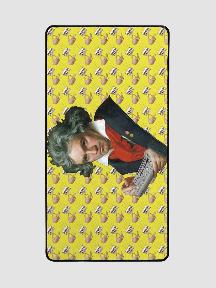 Roland van Beethoven by Frank Fonik, Techno EDM Desk Mat product image (2)