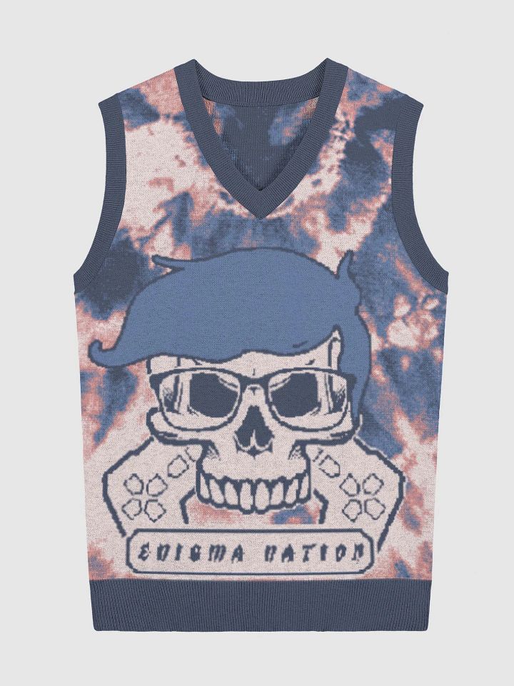 Enigma Nation Knitted V-Neck Vest 23 product image (1)