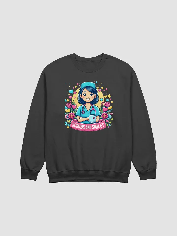 Smiling Scrubs Crewneck Sweatshirt product image (1)