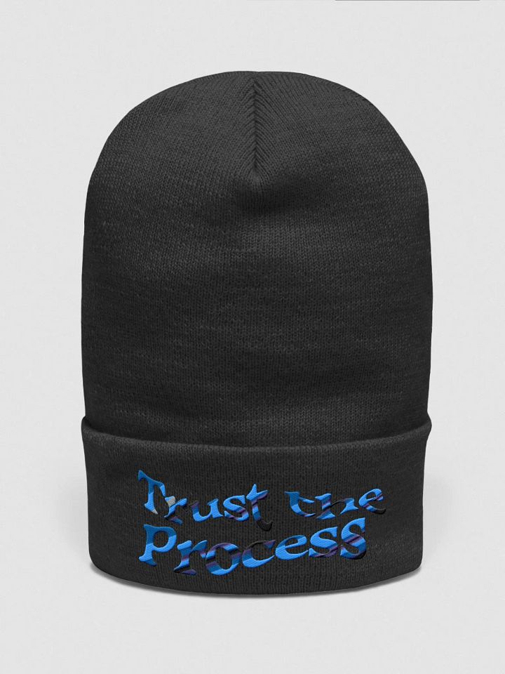 Glitchwave Cuffed Beanie product image (5)