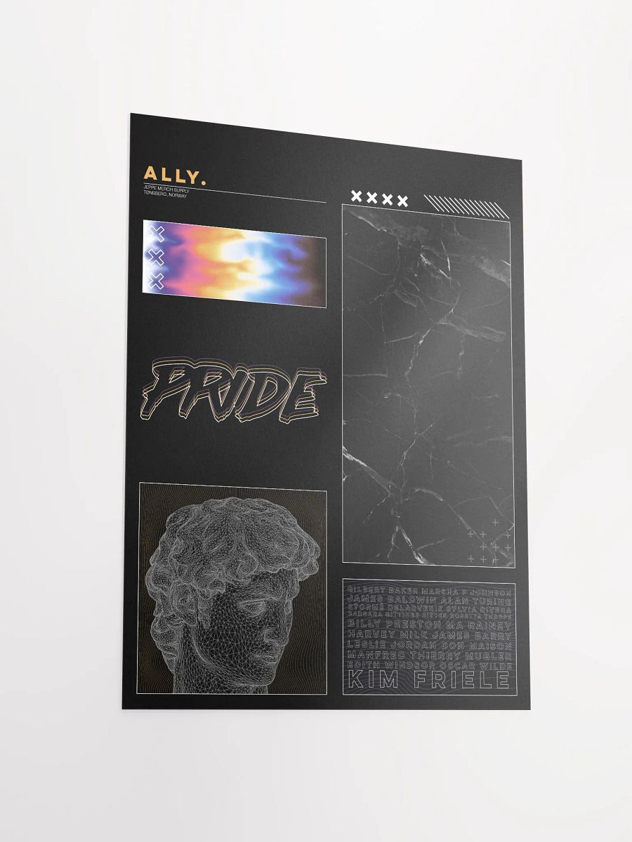 Alternative Straight Ally Pride Poster product image (5)
