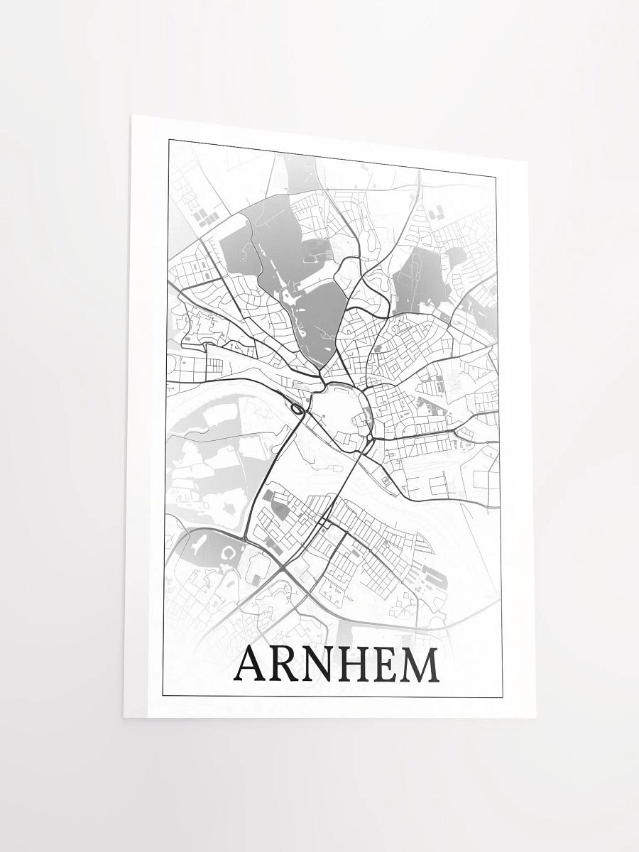 Arnhem, Netherlands, city map print product image (12)