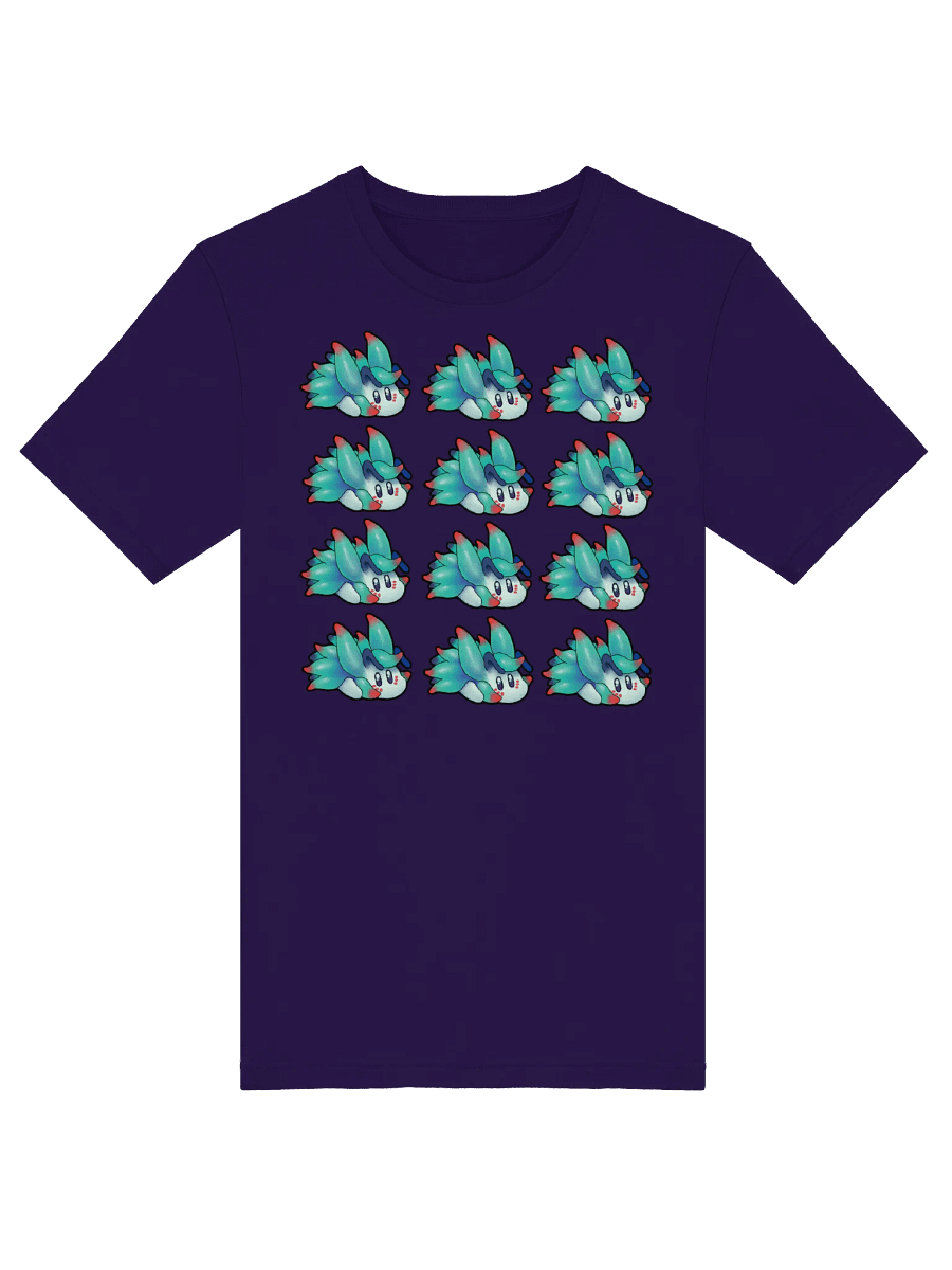 "Cutie Keys" Grid Shirt - Nudibranch Leaf Sheep Sea Slug product image (1)