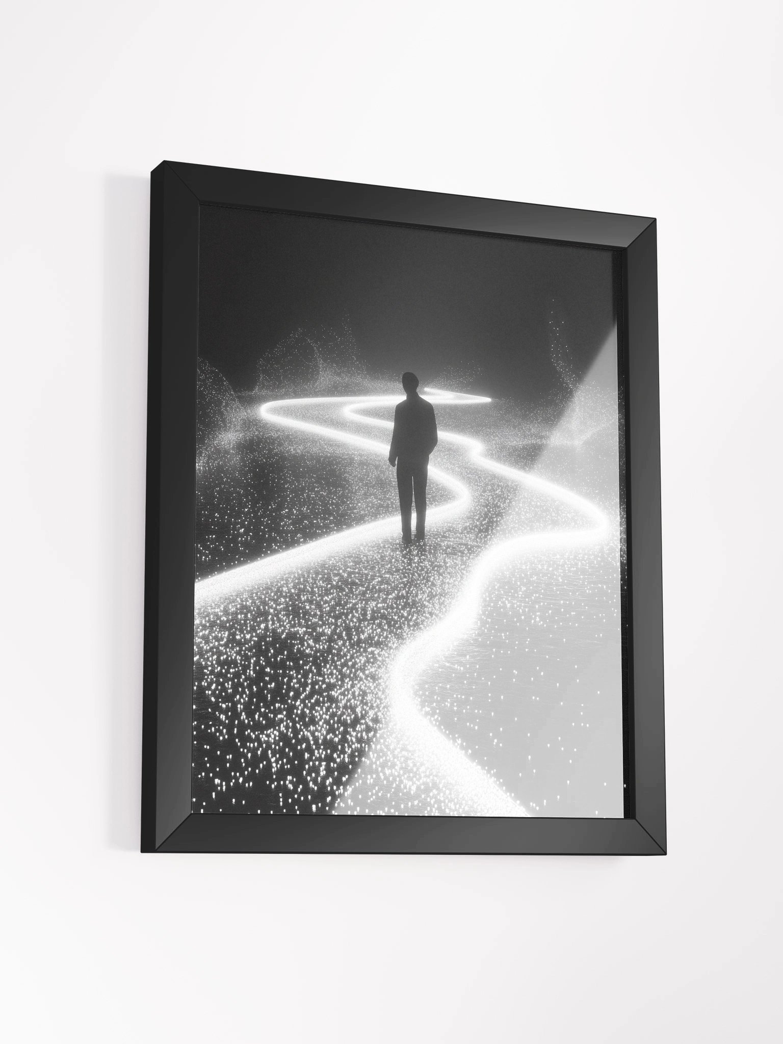 Luminous Journey Framed Matte Wall Art Canvas product image (5)