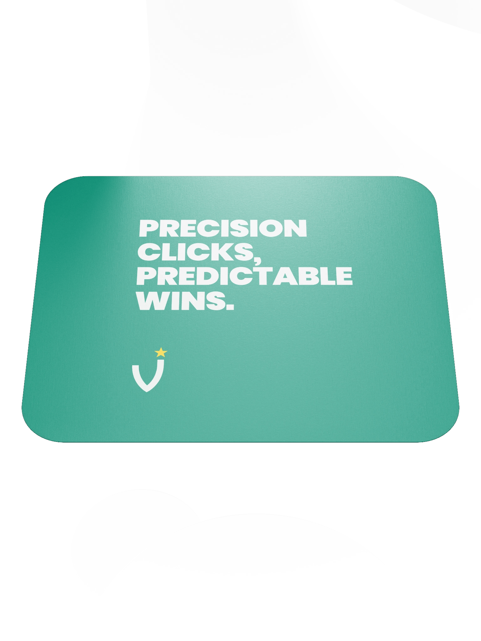 PRECISION CLICKS, PREDICTABLE WINS Classic Mouse Pad product image (5)