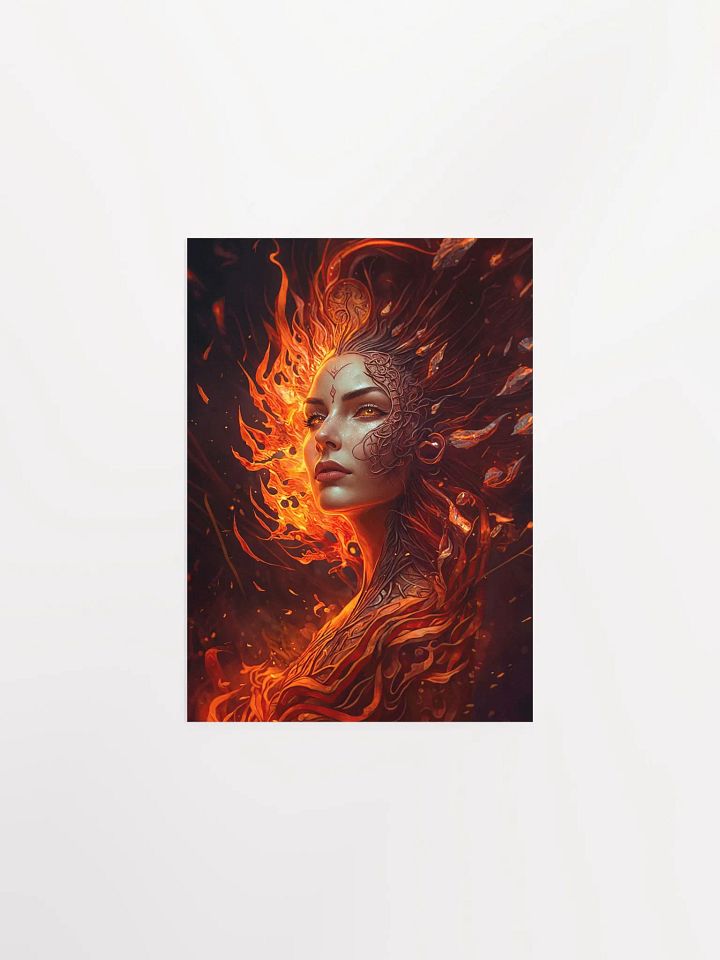 Elementals: Ember Goddess Awakening - Fine Art Print product image (1)