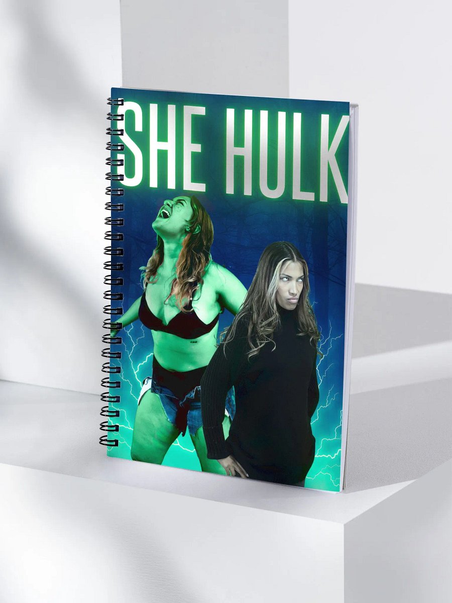 She-Hulk Transformation Spiral Notebook product image (4)