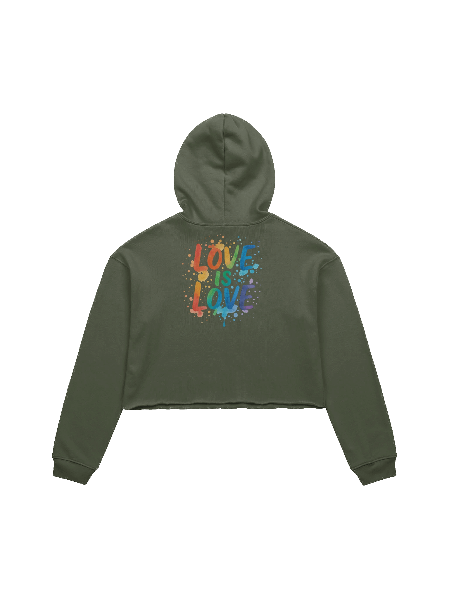 Kitty Kiss CropTop Hoodie product image (6)