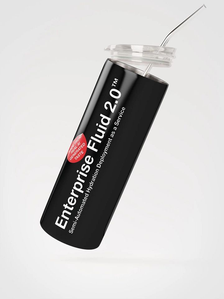 Enterprise Fluid 2.0 - Stainless Steel Tumbler (Black) product image (2)