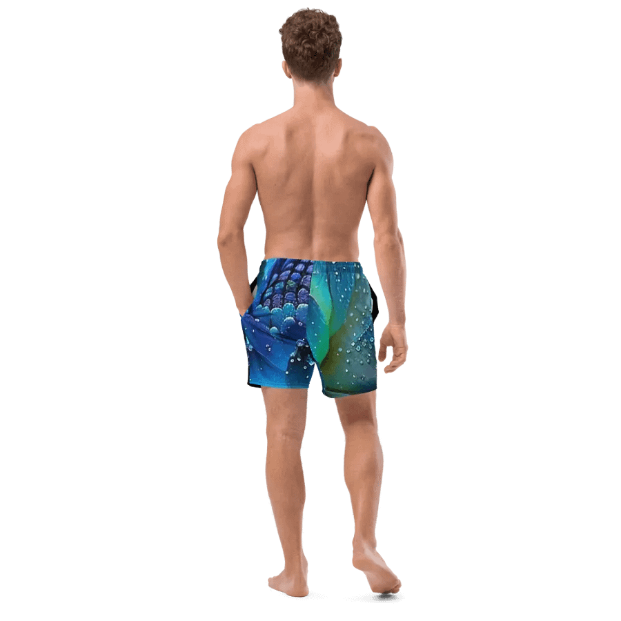 Kawaiikitten Exclusive Premium Mens' Dark Swim Trunks product image (3)