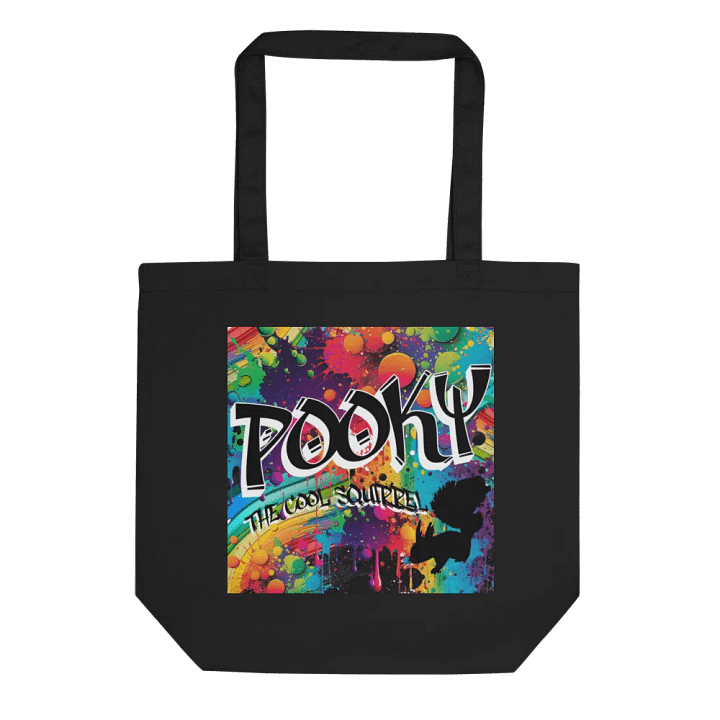 Graffiti-Style Pooky Eco Tote product image (1)