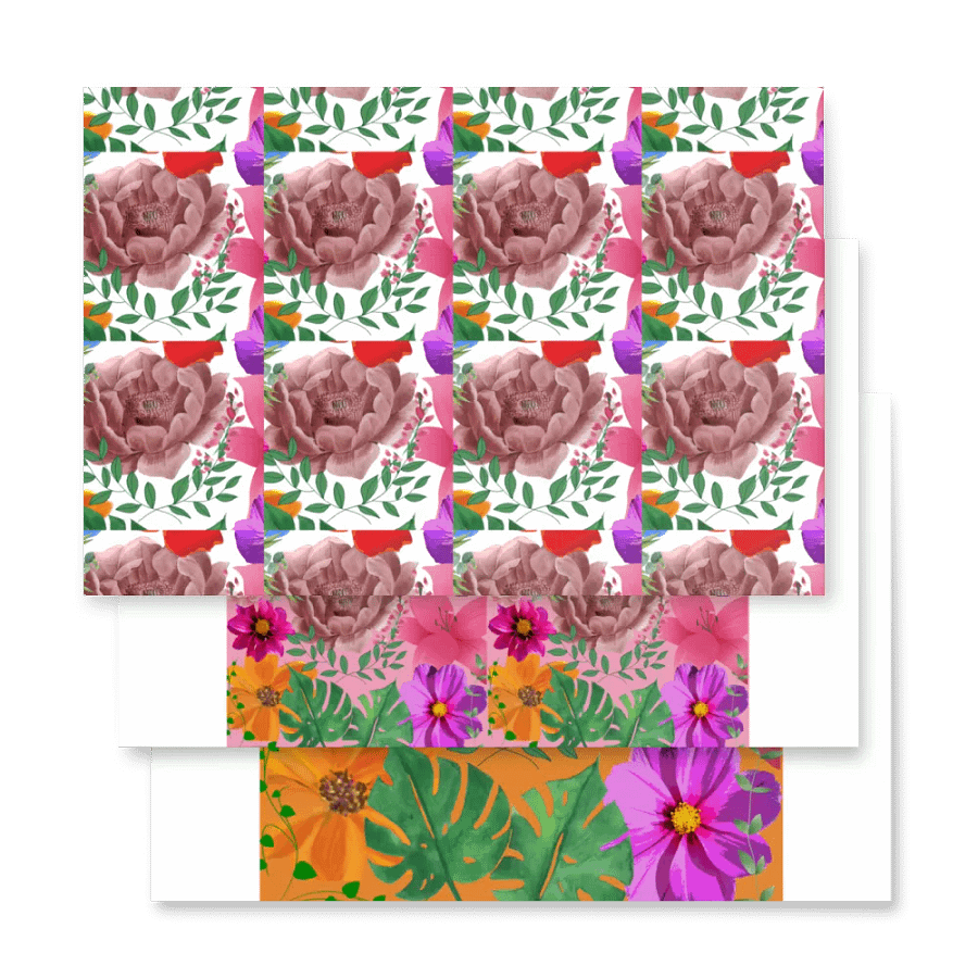Blossom Harmony Wrapping Paper Set product image (4)