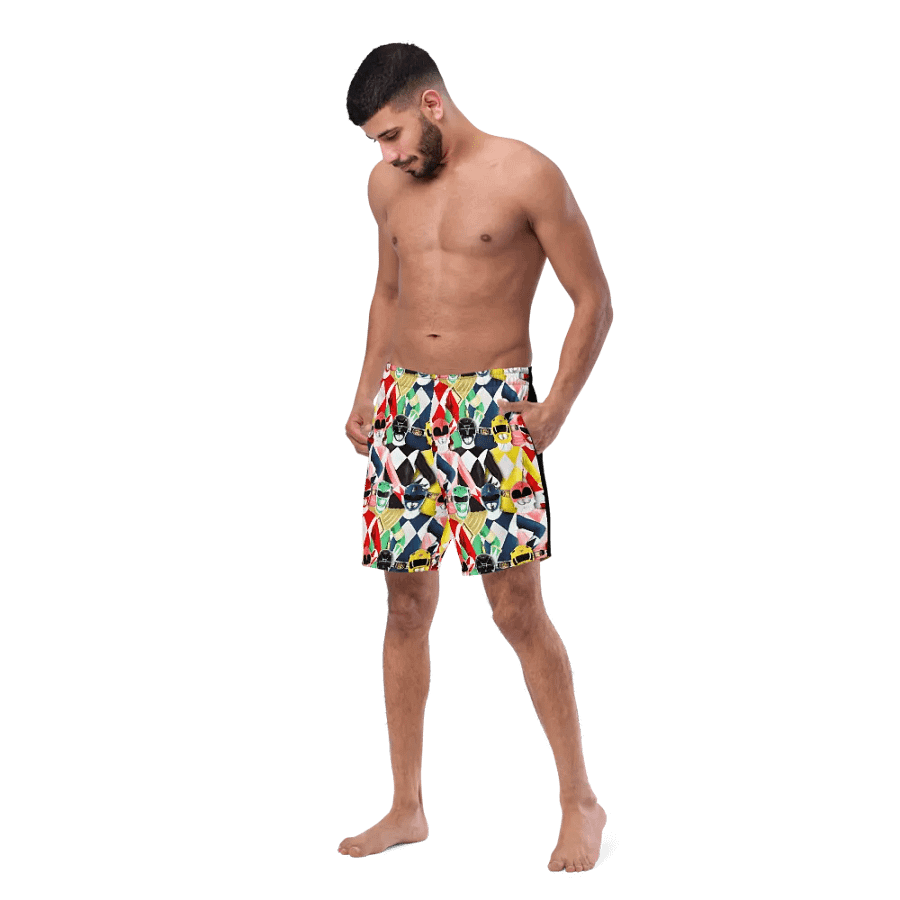 Retro Rangers All-Over Swim Trunks product image (6)