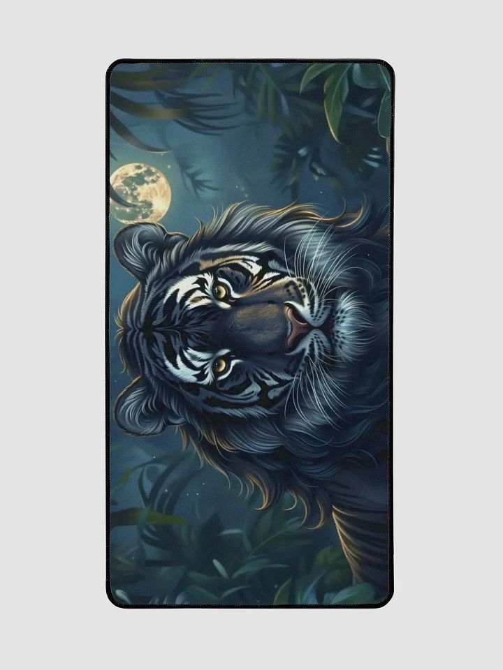 Moonlit Tiger Desk Mat product image (2)