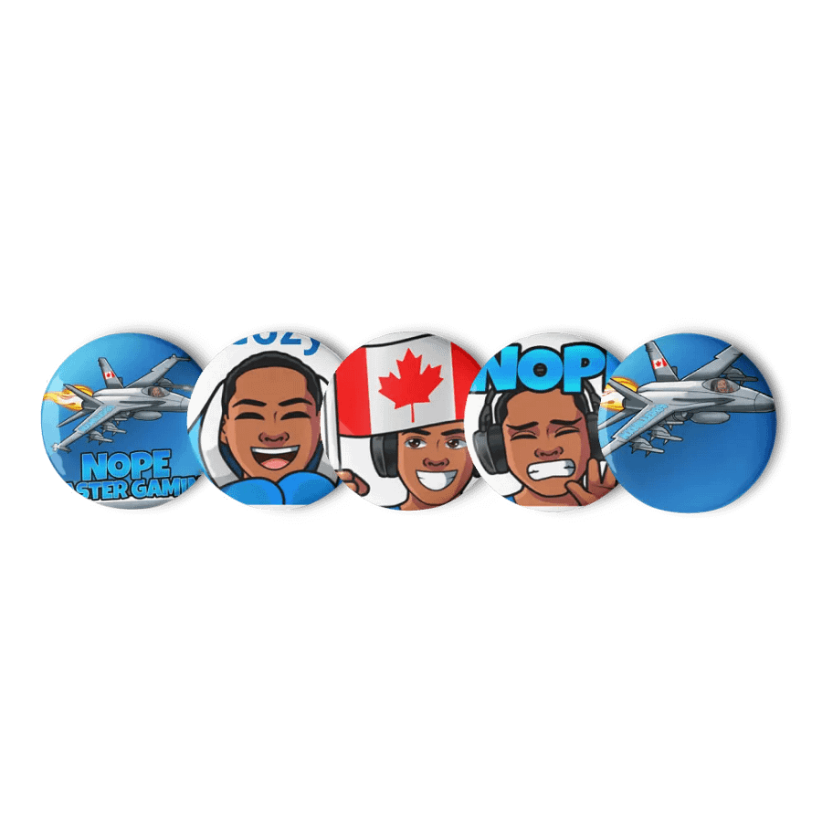 High-Flyer Jet Set Pin Buttons product image (21)