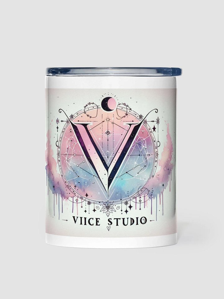 Mystical Letter V Stainless Steel Tumbler product image (1)