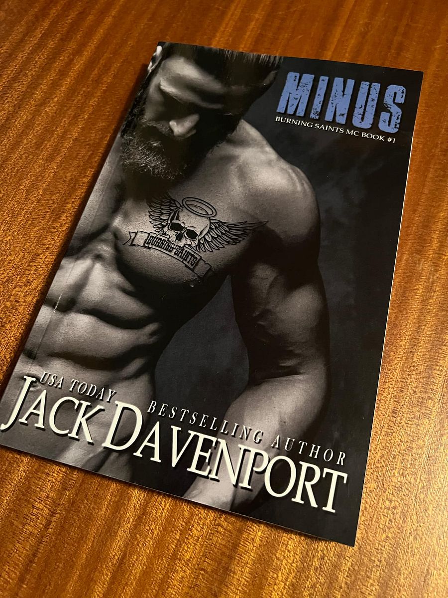 Minus by Jack Davenport - Road to Desire - Signed Paperback - Scratch & Dent Special product image (1)