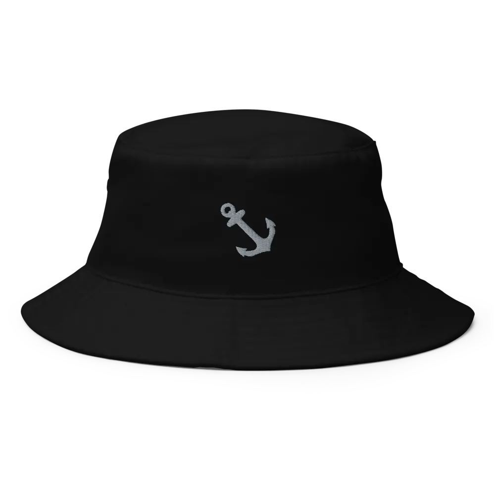 "Anchor" Classic Cotton Embroidered Bucket Hat product image (3)