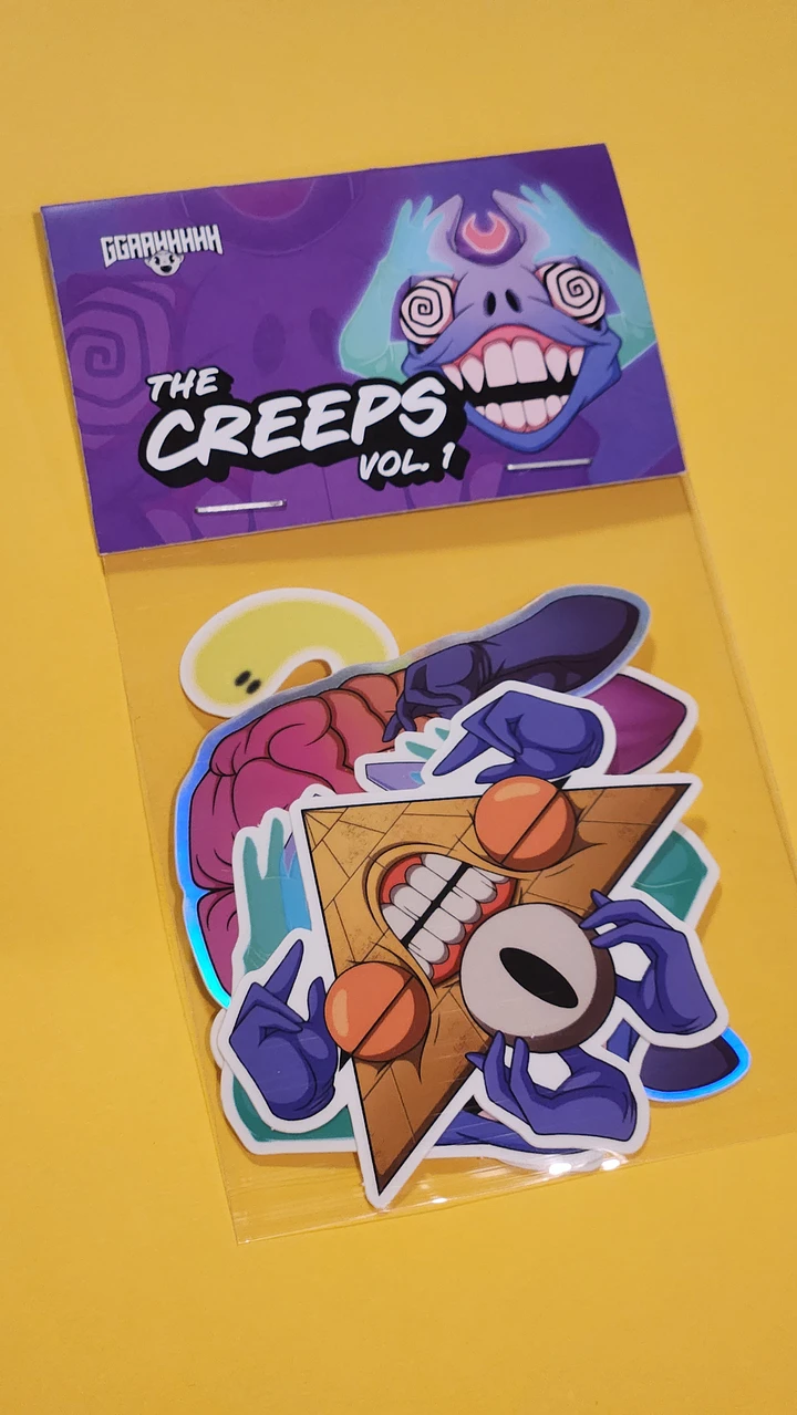The Creeps (Vol. 1) Sticker Pack product image (1)