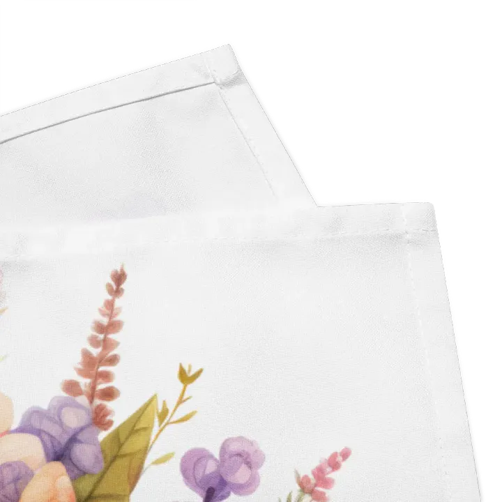 Floral Rugged Boots with Bouquet Napkins (4) product image (2)