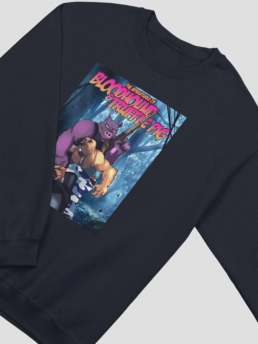 Bloodhound & Truffle Pig Crewneck Hoodie product image (15)