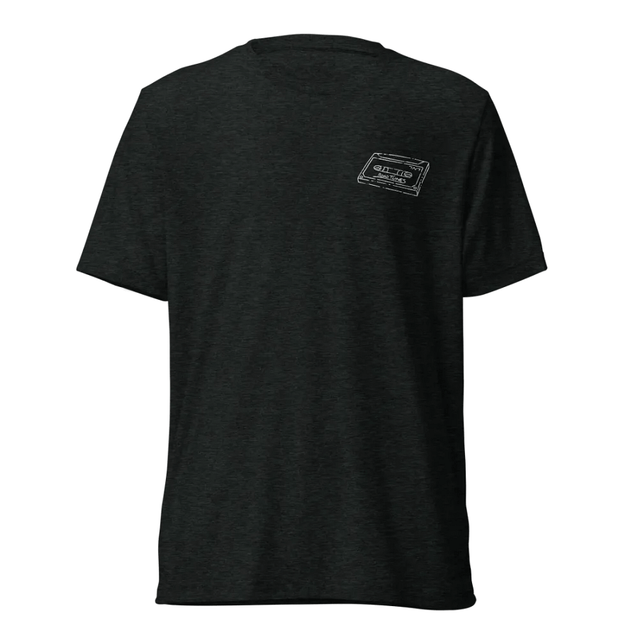 Road Tunes Cassette (Embroidered) - Bella+Canvas Triblend T-Shirt product image (1)