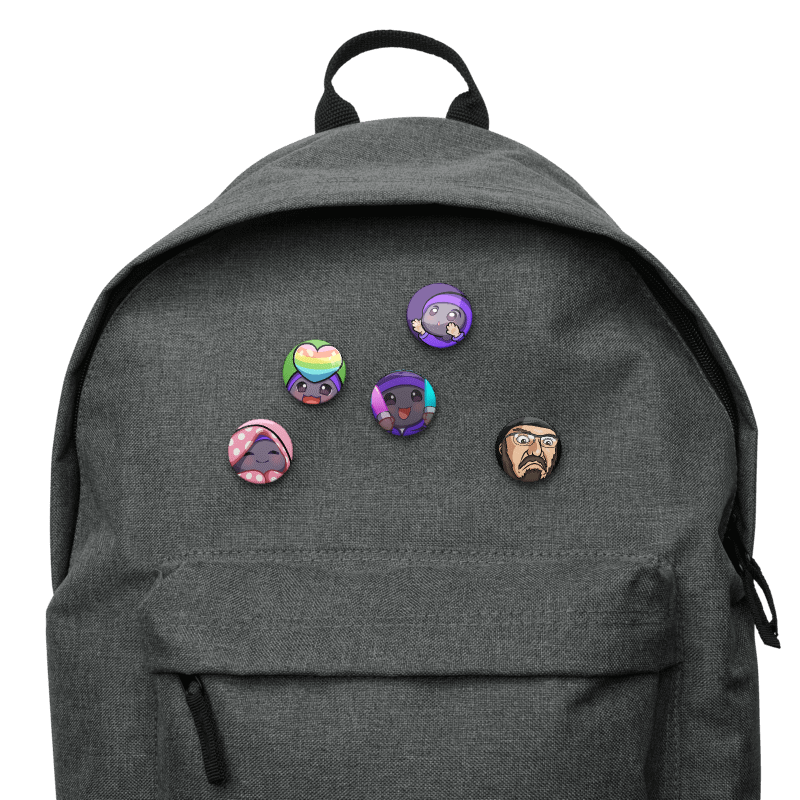 Emote Pin Set 1 product image (2)
