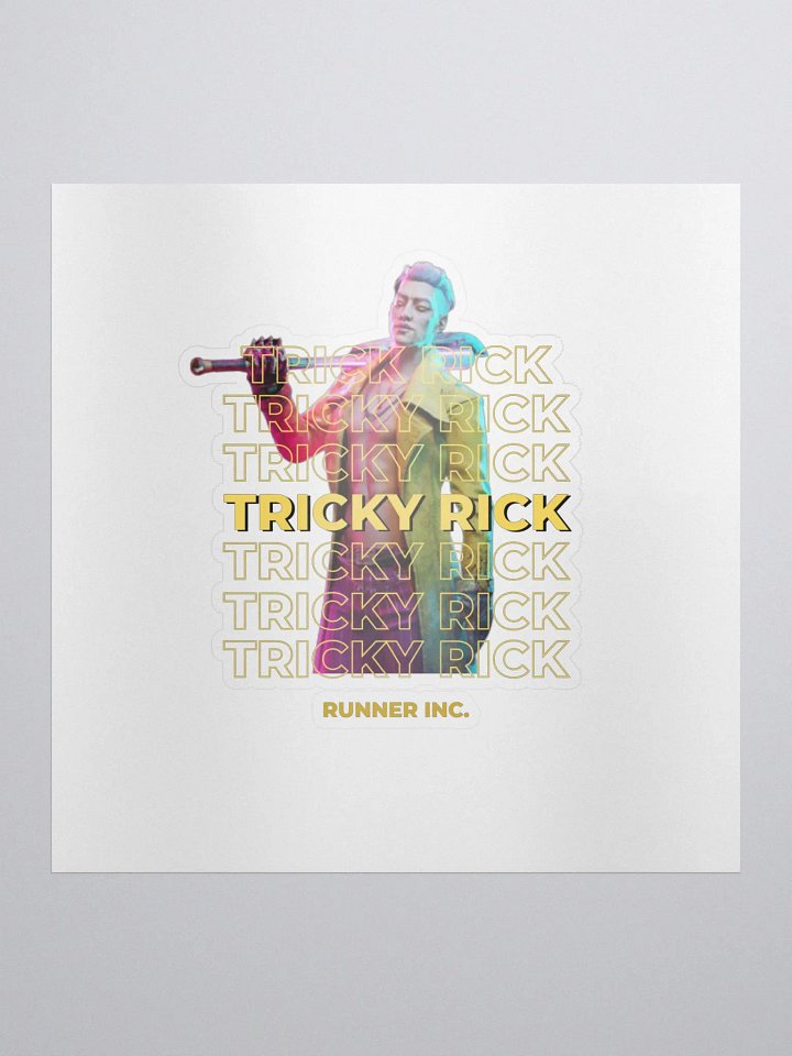 Tricky Rick Sticker product image (1)