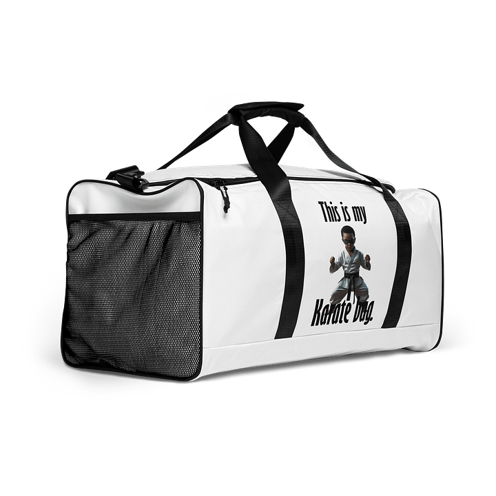 Ninja-Inspired All-Over Print Duffle Bag product image (2)