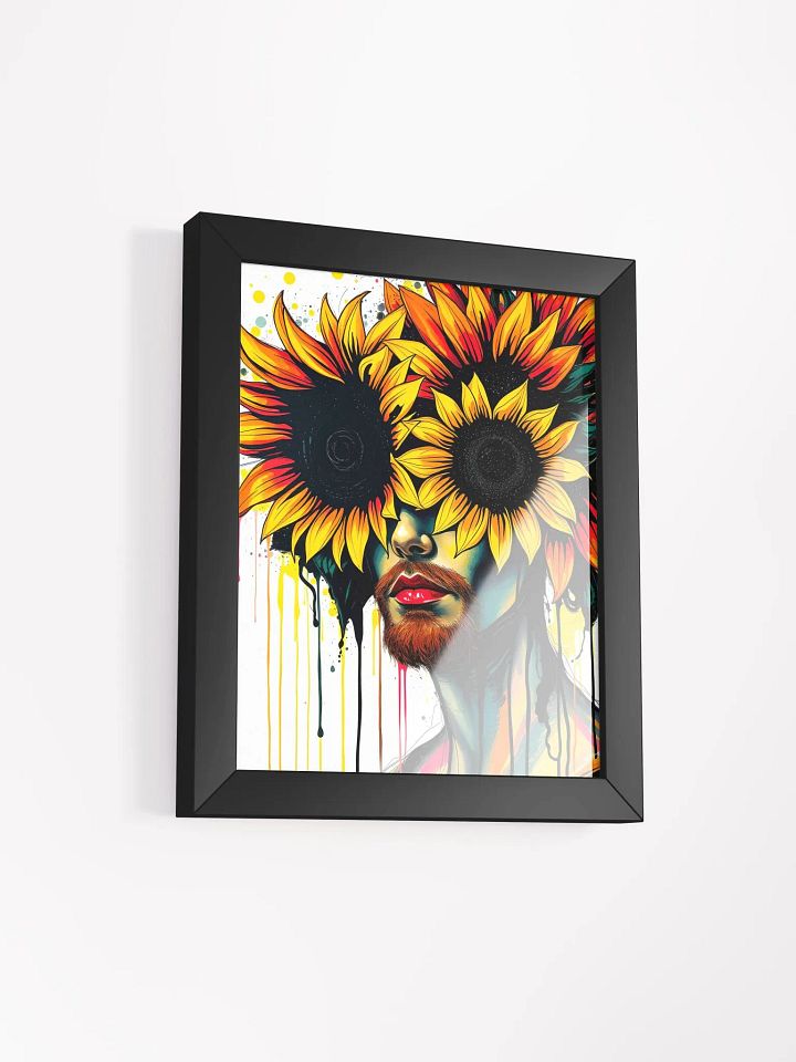 van gogh's sunflowers, Ayous Wood Framed Poster product image (7)