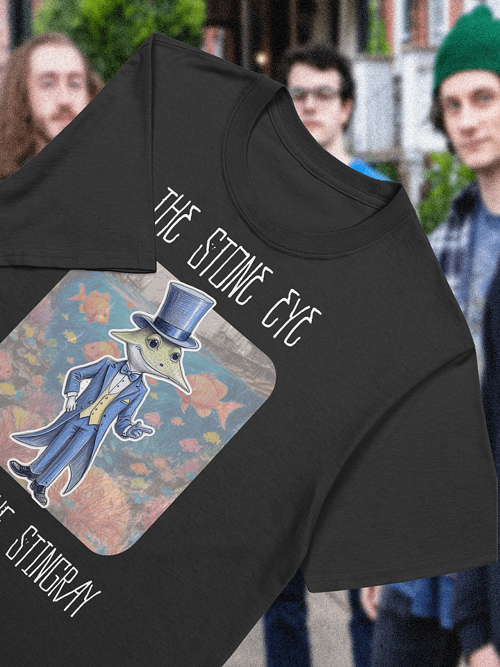 Charlie the Stingray T-Shirt (Black) product image (2)
