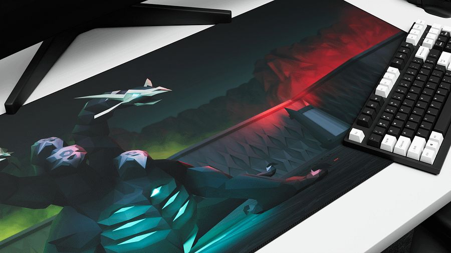 Hydra | Large 3D Desk Mat product image (3)