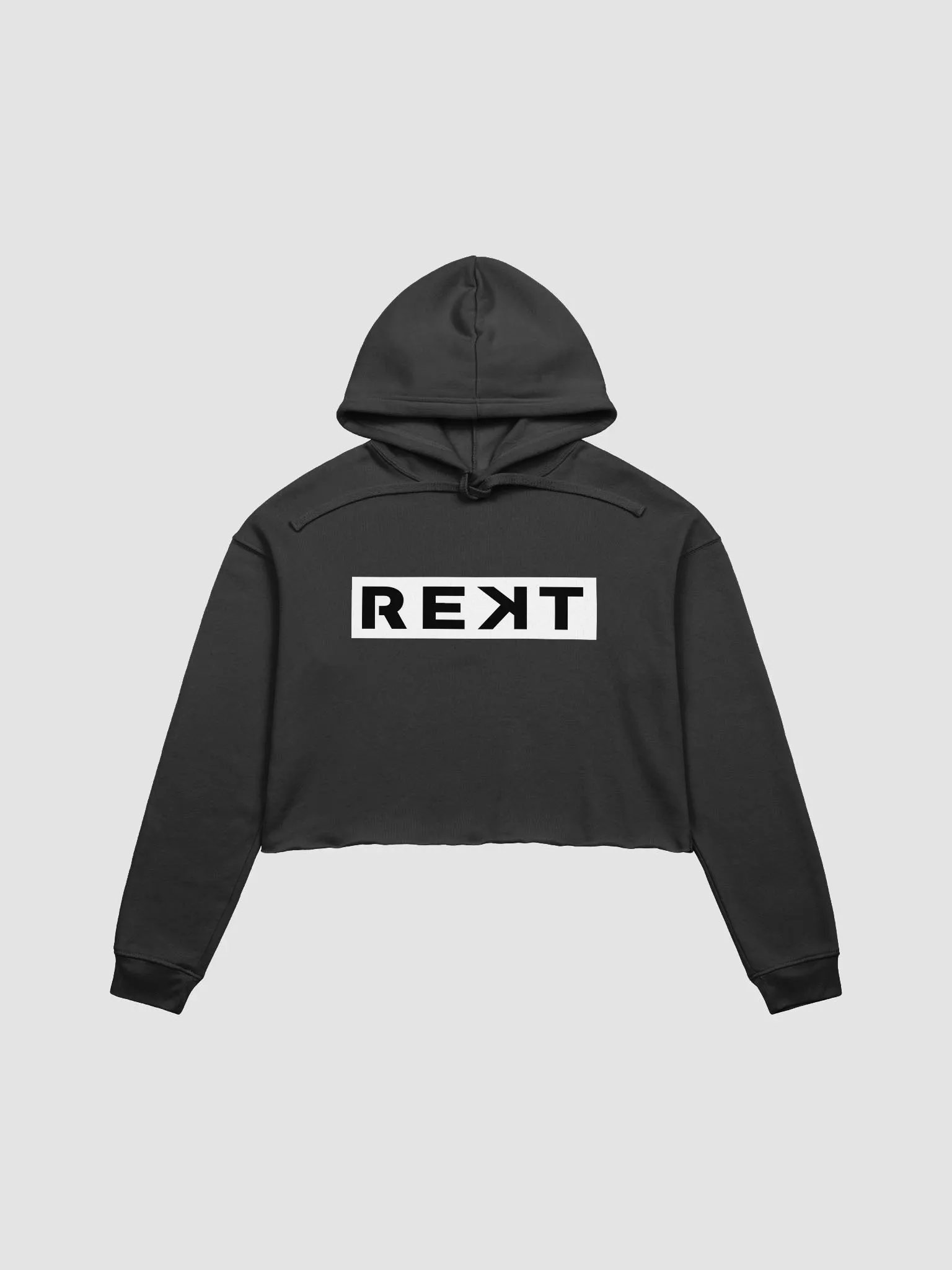 Get Rekt Premium Crop Hoodie product image (2)