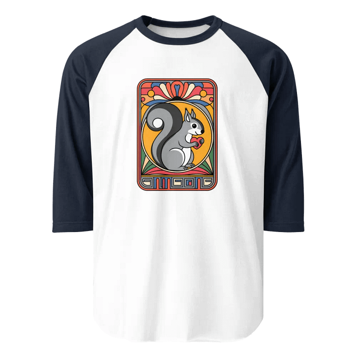 Love Struck Squirrel Raglan Tee product image (1)