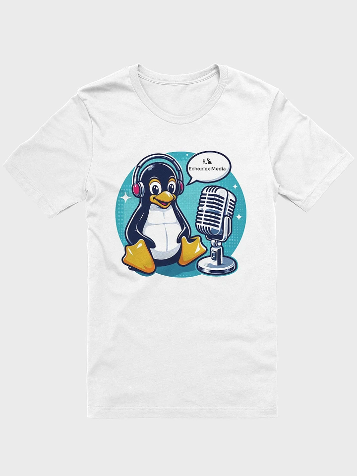 Tux Podcaster Logo Tee - Light Colors product image (29)