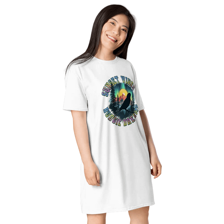 Sunset Vibes Budgie Dreams Night Dress product image (2)