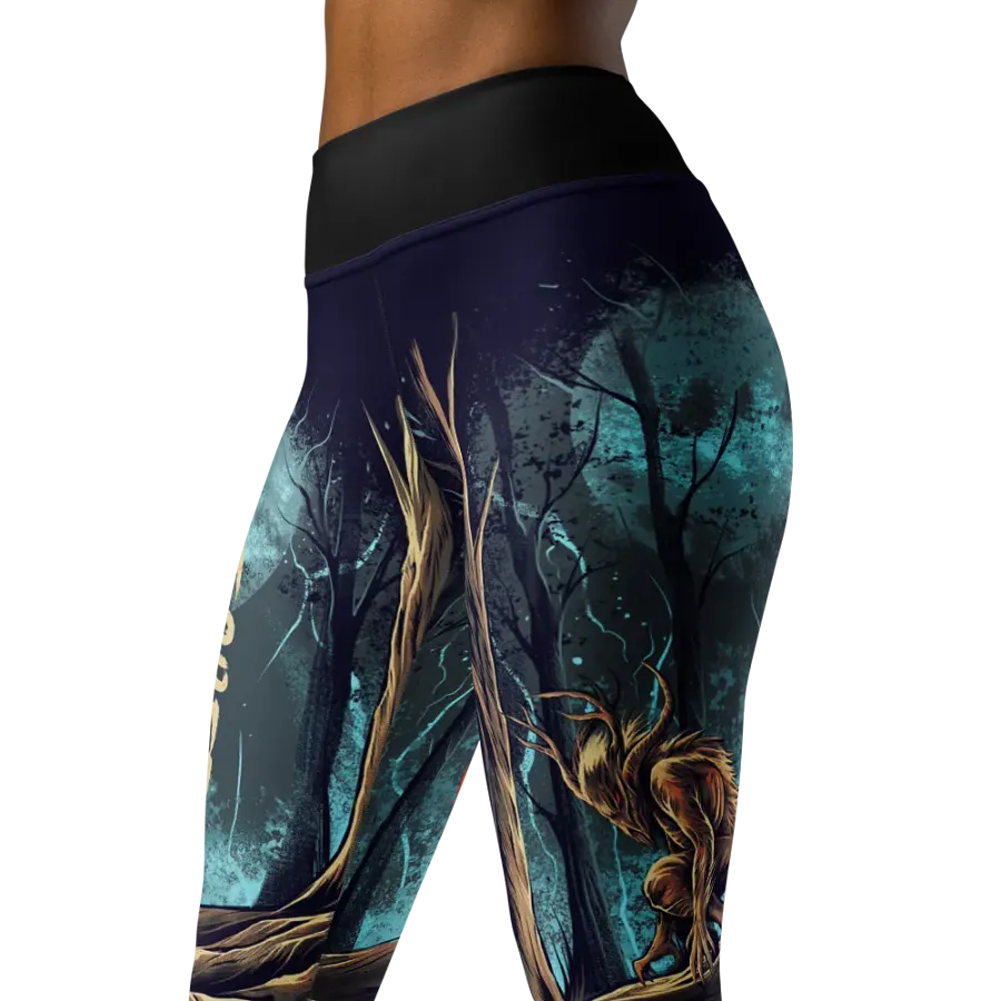 Moonlit Wendigo Yoga Leggings product image (1)