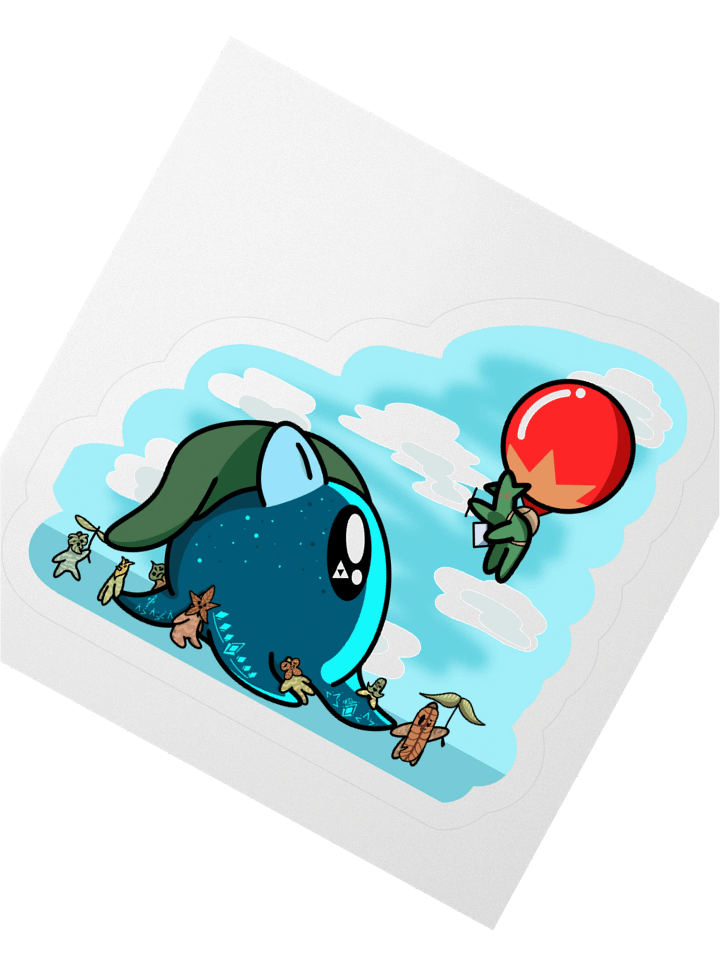 Magnus' Mask Sticker product image (2)