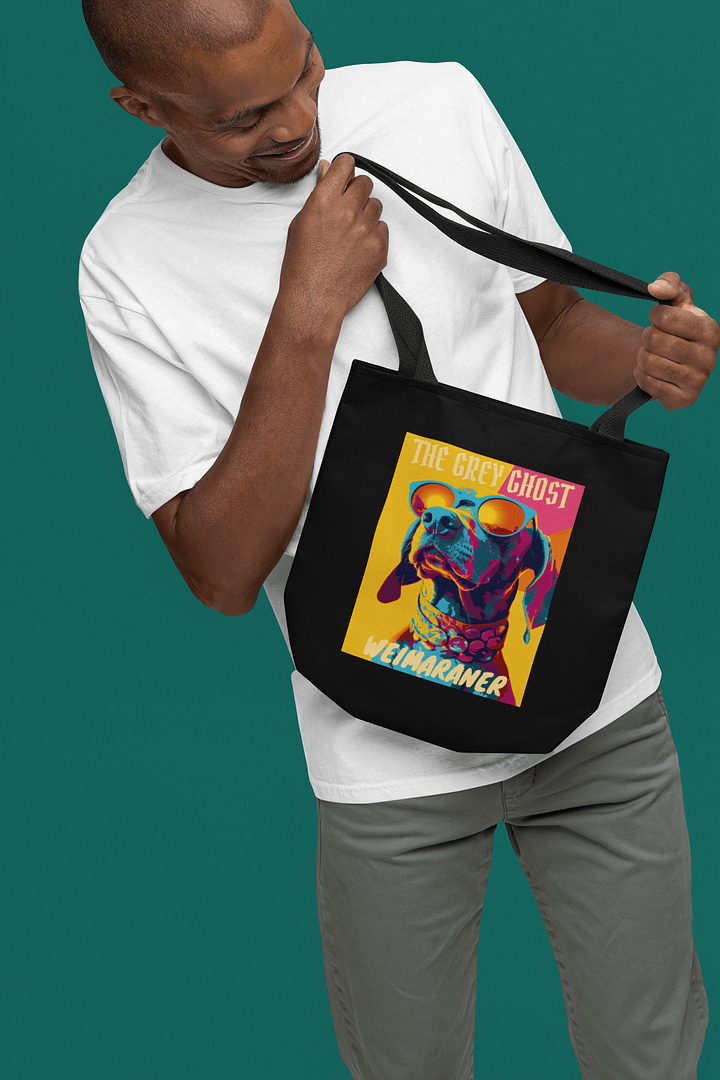 The Grey Ghost Weimaraner Eco-friendly Tote Bag by Econscious product image (1)