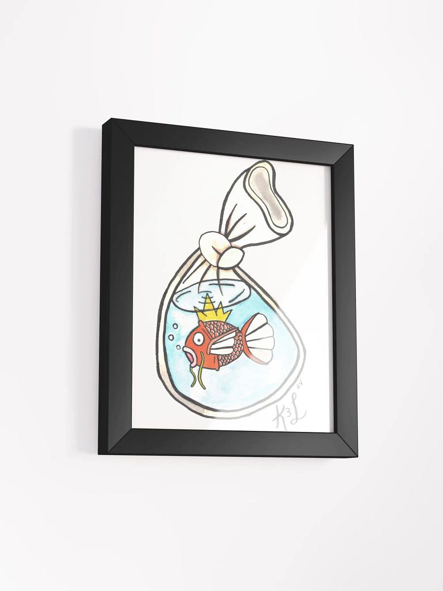 Feesh In Bag Framed Print Small Sizes product image (2)