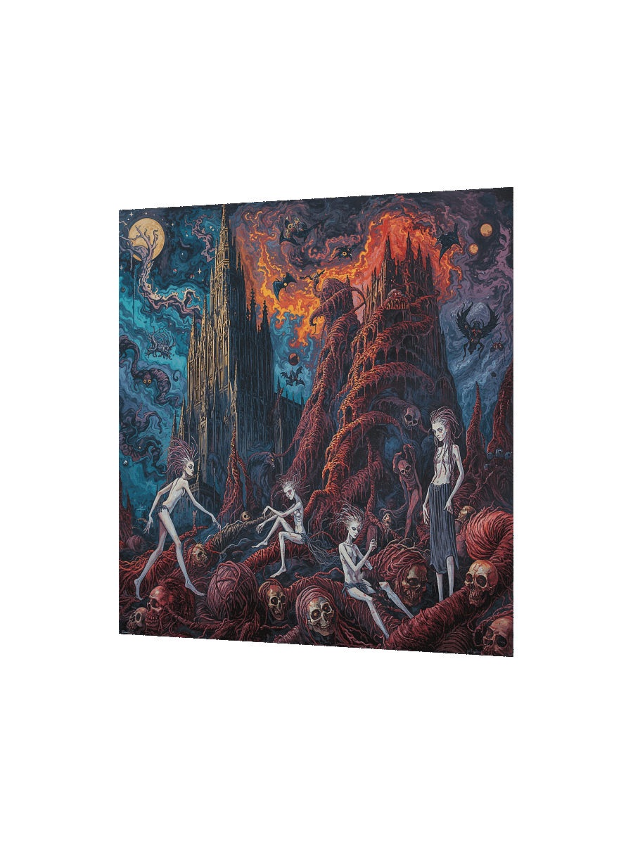 The Cathedral of Writhing Skies Matte Poster product image (7)