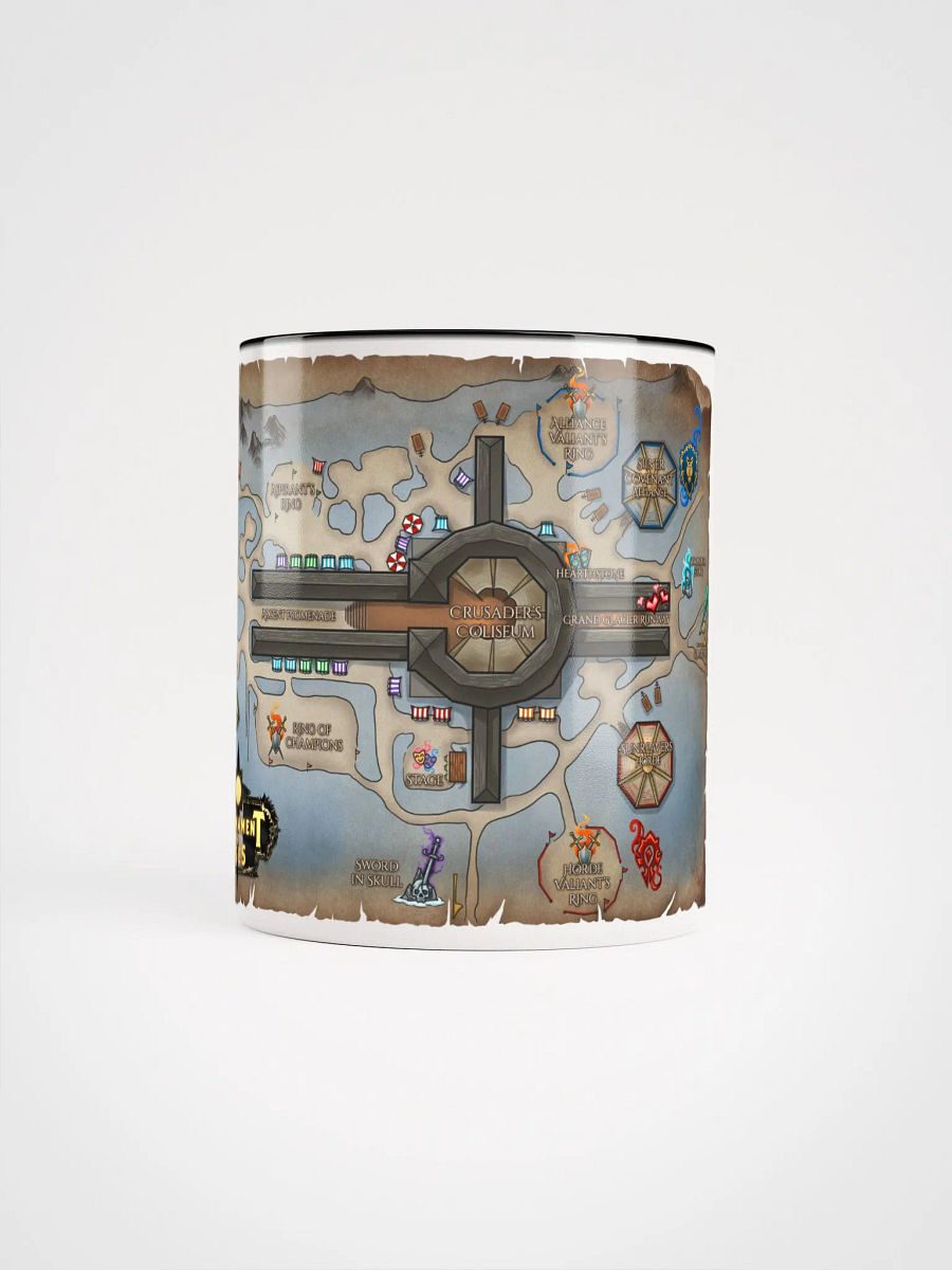 Tournament of Ages - Fairegrounds Map - Ceramic Mug w/Color product image (5)