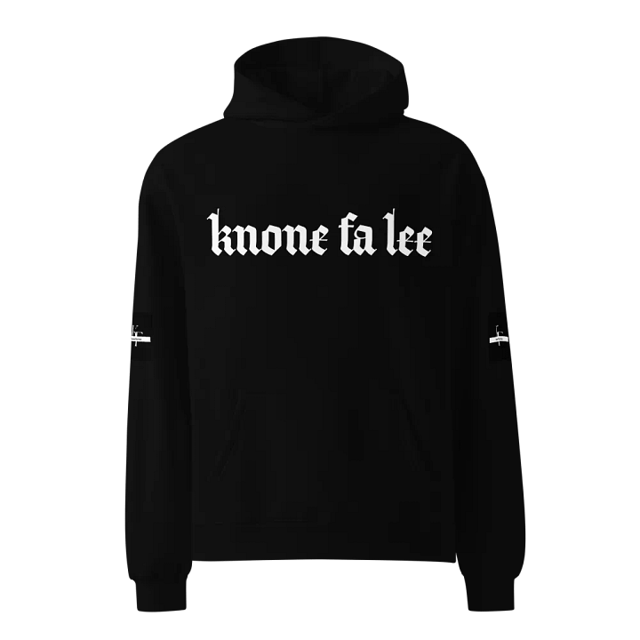 Knone fa lee Invincible Vibes Oversized Hoodie product image (2)