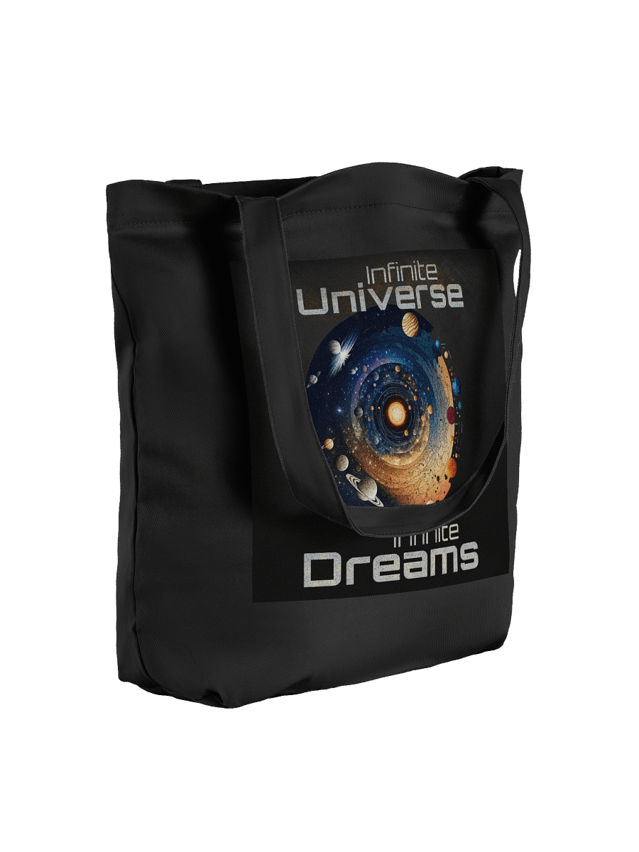 Cosmic Horizons - Infinite Universe Infinite Dreams – Organic Cotton Tote Bag (Standard) product image (4)