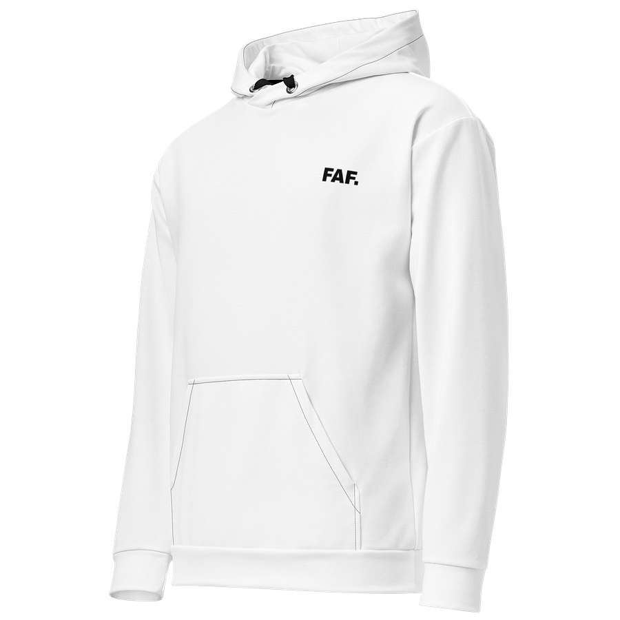 Infinite White Canvas Unisex Hoodie product image (2)