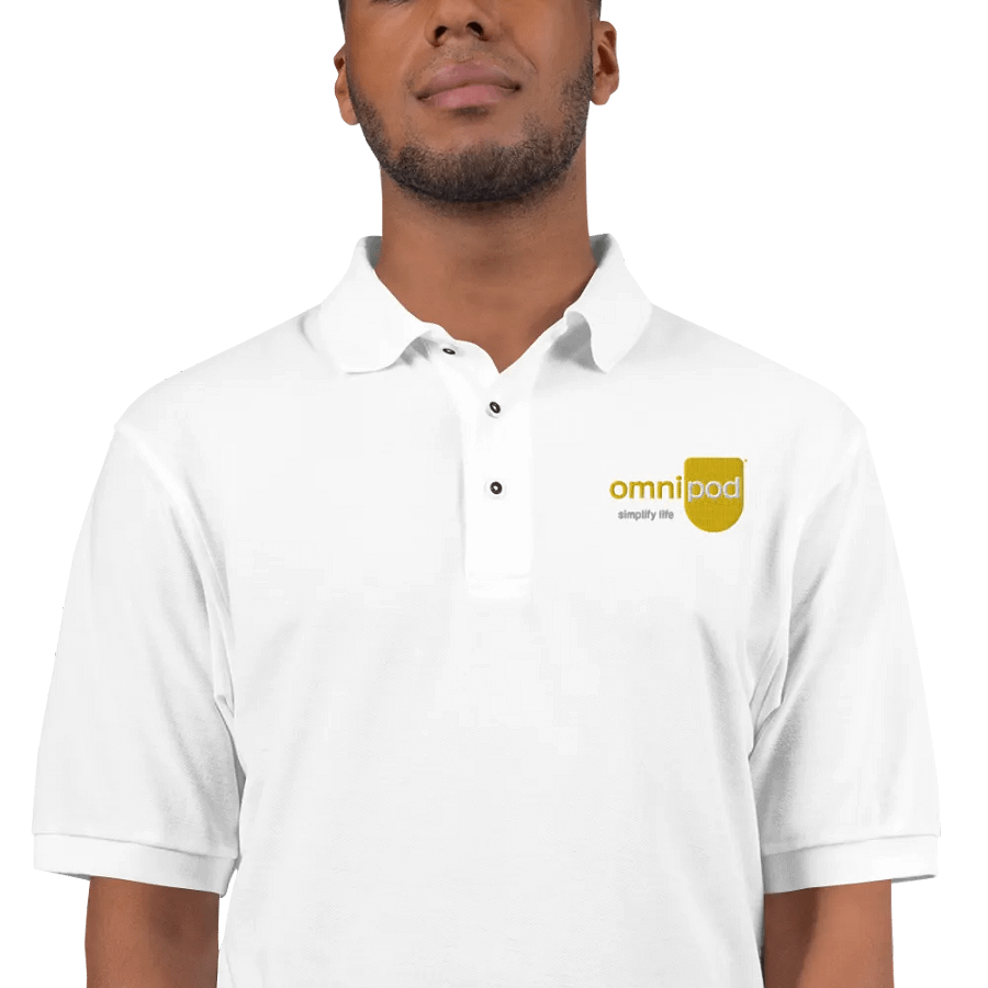 Omnipod Shield Logo Polo Shirt product image (1)