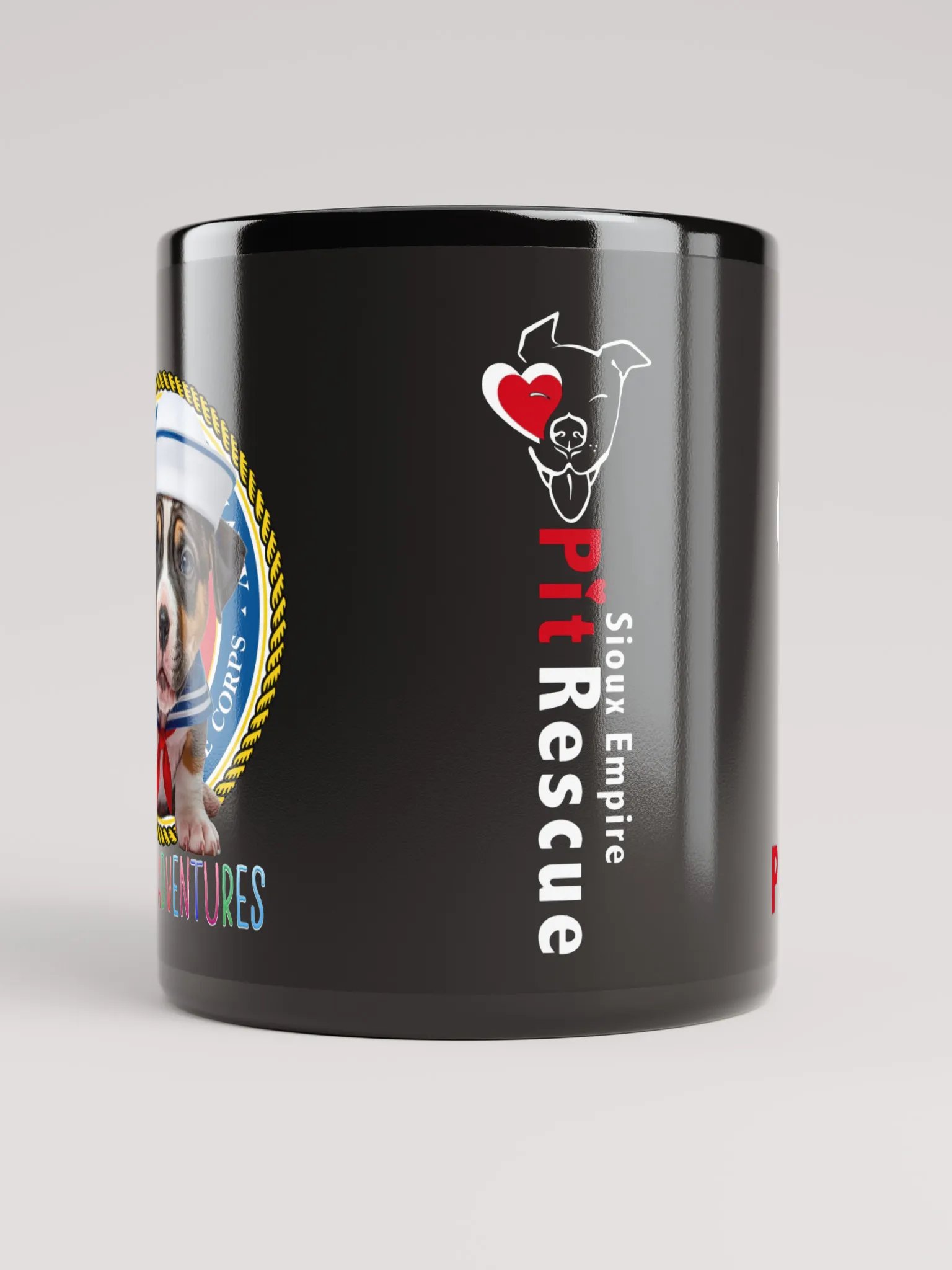 SEPR Sea Pup Adventures Black Mug product image (3)