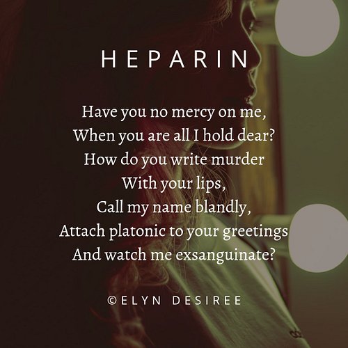 #poetry #elyndesireepoetry