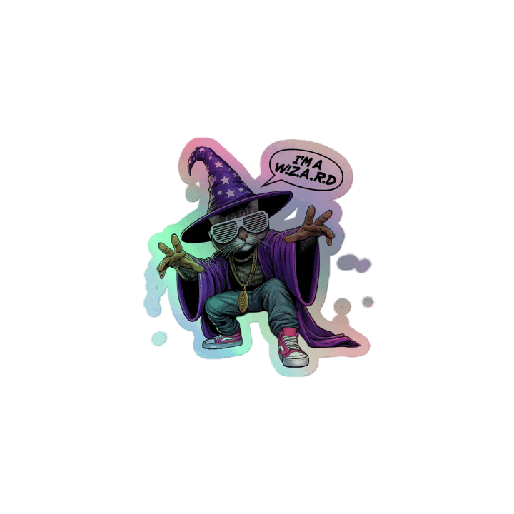 I'm a W.I.Z.A.R.D Sticker product image (1)
