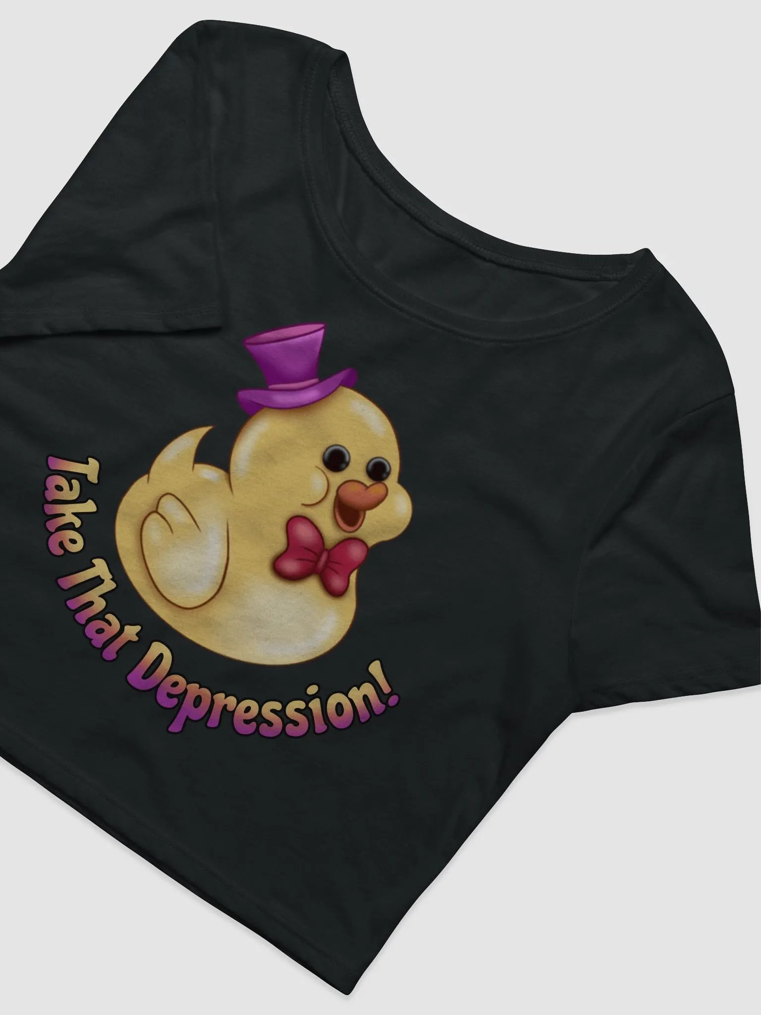 Take THAT depression Crop Tee product image (3)